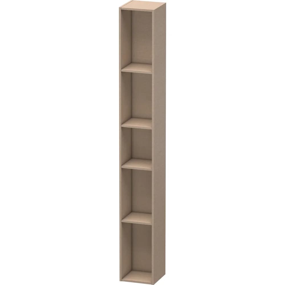 Duravit Regalelement L-Cube 18x18x140cm, 5 Fächer, vertikal, leinen