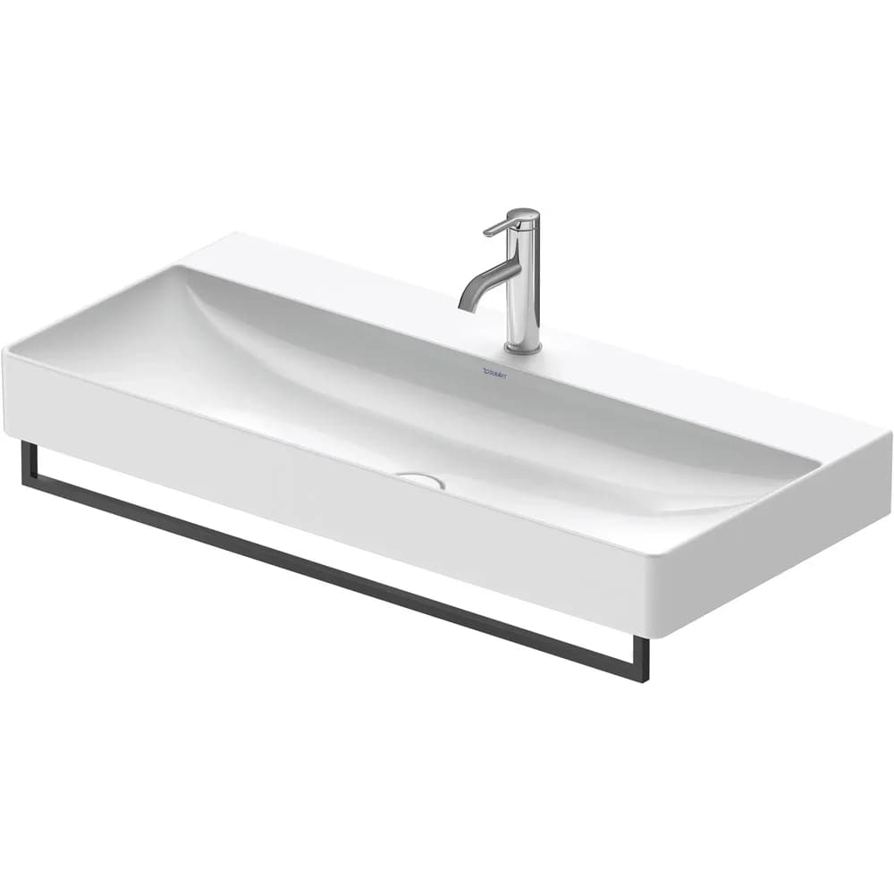 Duravit Handtuchhalter DuraSquare 94,1cm, schwarz matt