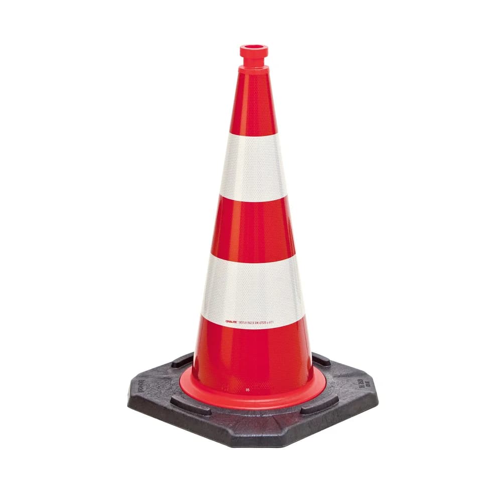 MORION Reflexkegel EU 500 Typ A rot/weiss reflektierend