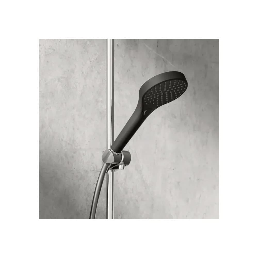 Hansa Handbrause, d 110 mm HANSAVIVA 4433, Matt-Schwarz, 4433030033 4433030033