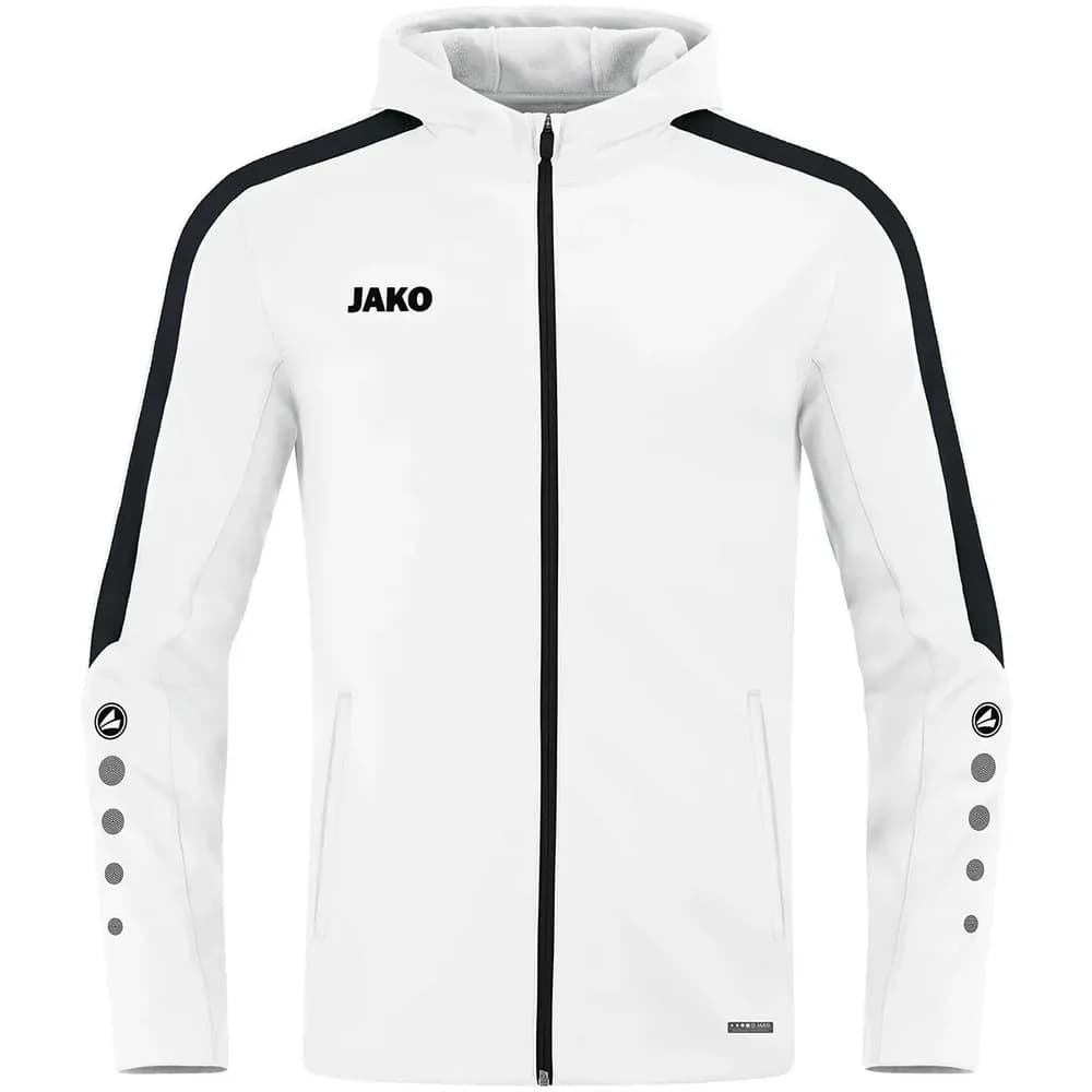 JAKO Power Kapuzenjacke Herren 000 - weiß L