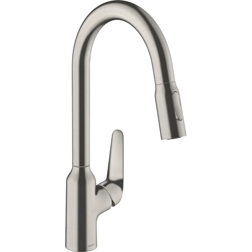 hansgrohe Küchenarmatur Focus M42 Küchenmischer 220 2jet mit Ausziehbrause