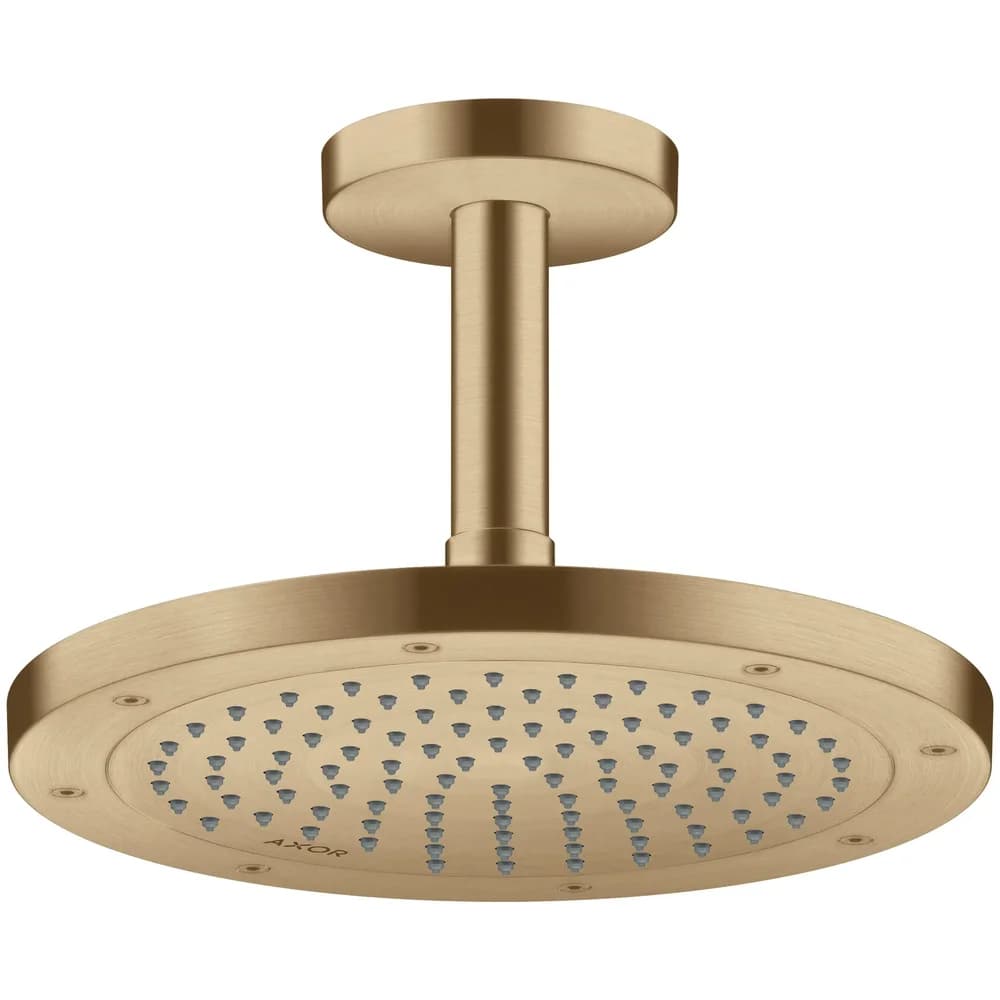 hansgrohe Deckenanschluss Axor 100mm, rund, brushed bronze