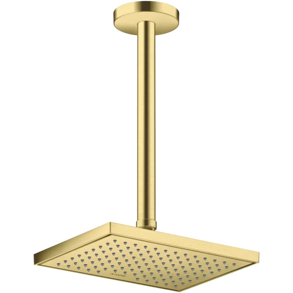 hansgrohe Deckenanschluss Axor 300mm, rund, brushed brass