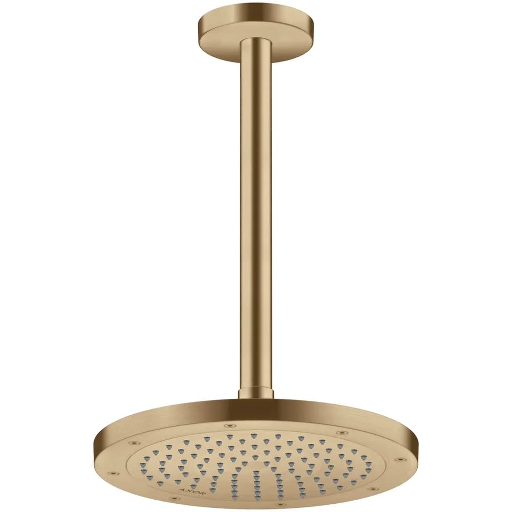hansgrohe Deckenanschluss Axor 300mm, rund, brushed bronze