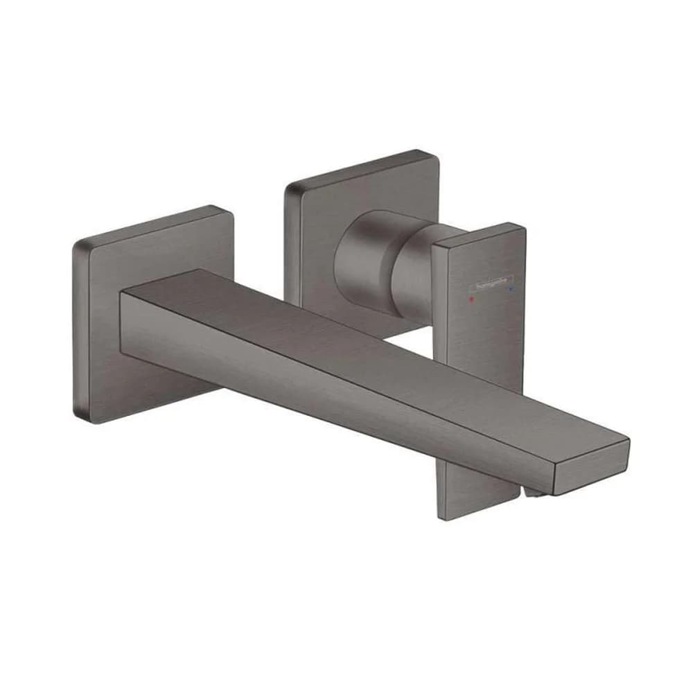 HANSGROHE 32526340 2-Loch Waschtischarmatur Unterputz - Schwarz