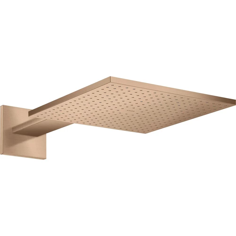 hansgrohe Axor Kopfbrause 35314310 mit Brausearm, brushed red gold