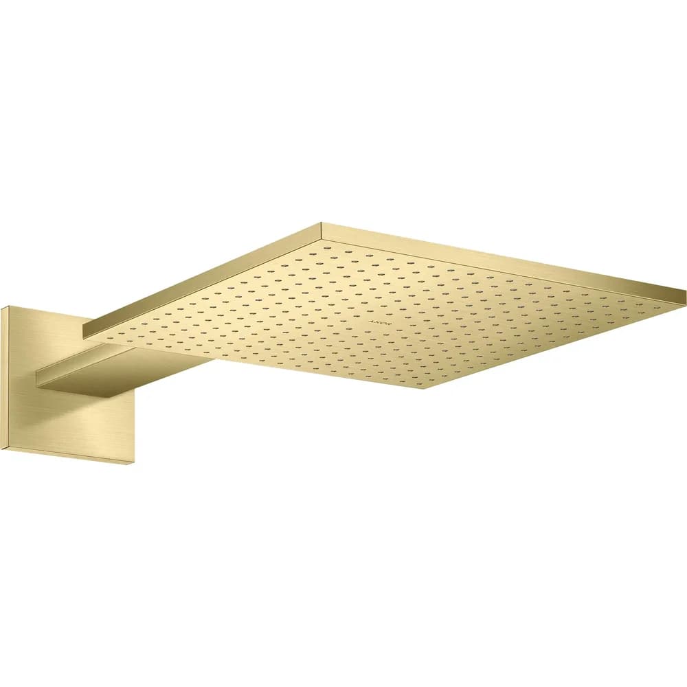 hansgrohe Axor Kopfbrause 35318950 mit Brausearm, brushed brass