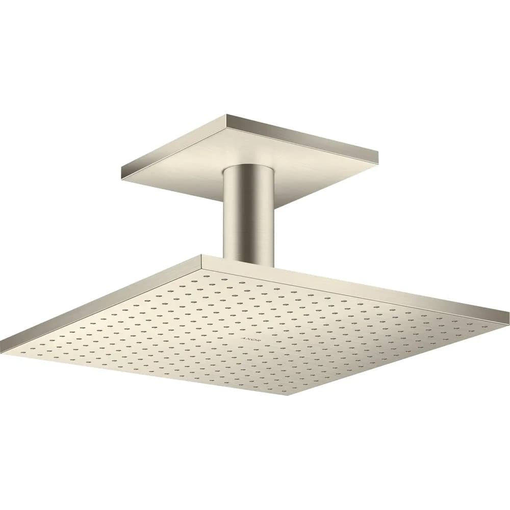 hansgrohe Axor Kopfbrause 35320820 mit Deckenanschluss, brushed nickel