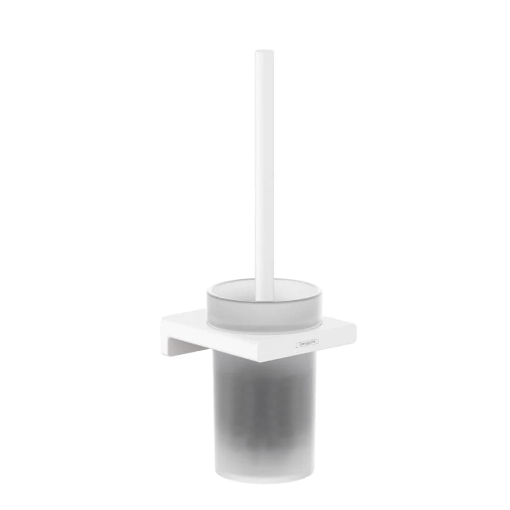 Hansgrohe WC-Bürste AddStoris Matt Weiß Metall, Glas 41752700