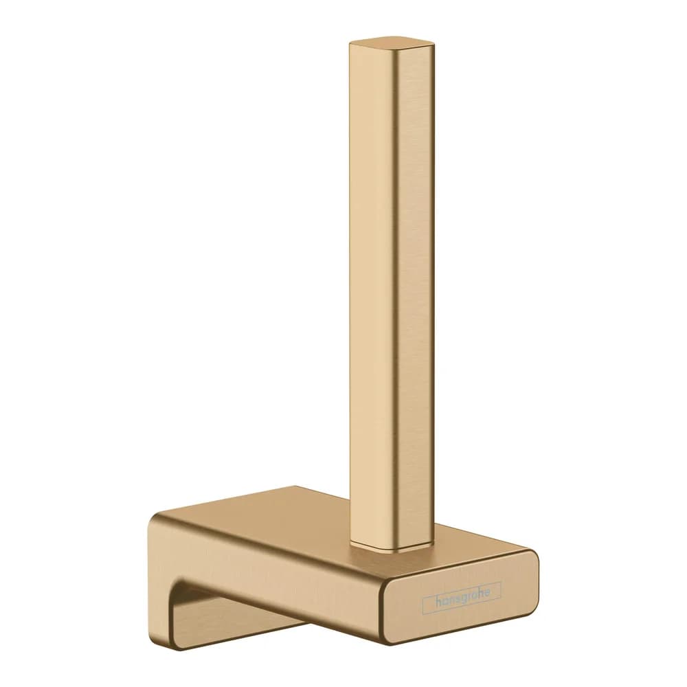 hansgrohe AddStoris Ersatzpapierrollenhalter, 41756140, Farbe: Brushed Bronze