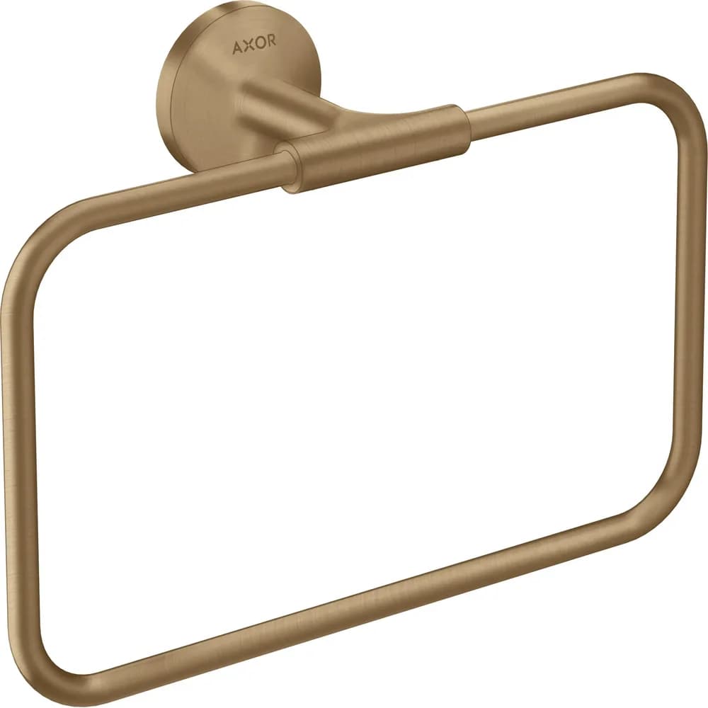 hansgrohe AXOR UNIVERSAL Circular Handtuchring, 42823140, Farbe: Brushed Bronze