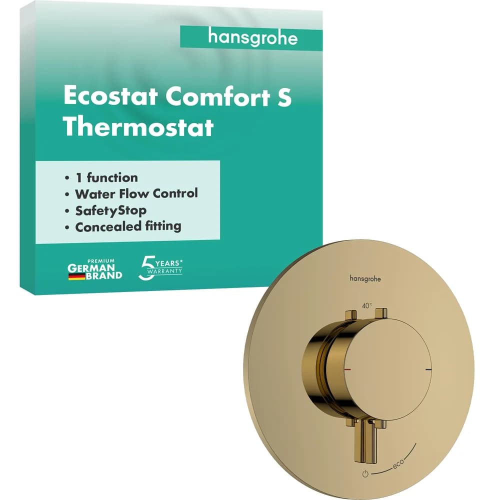 HANSGROHE 33714990 Thermostat UP Ecostat Comfort S - Gold