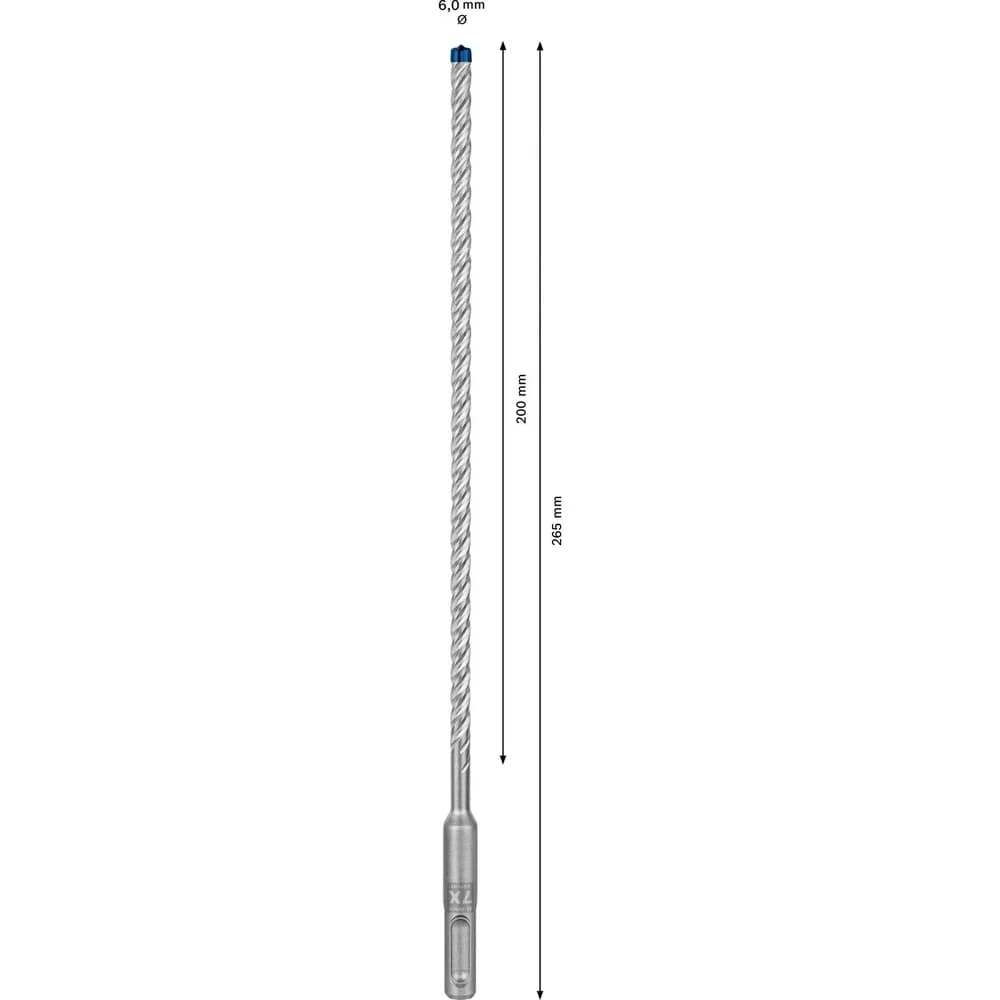 Expert SDS-plus-7X Drill Bit 6 mm 10pcs