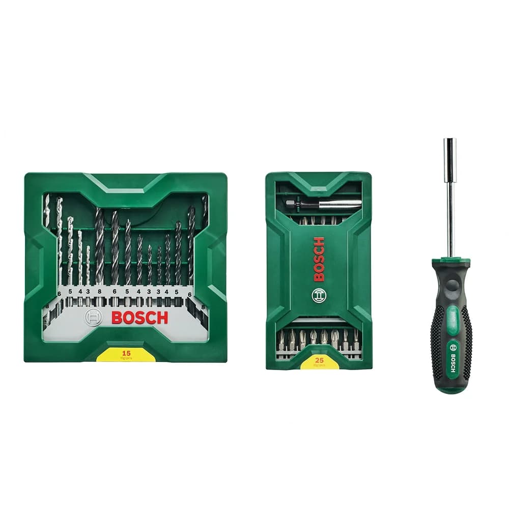 Bosch 25+15+1 Mini-X-Line Set plus Griff