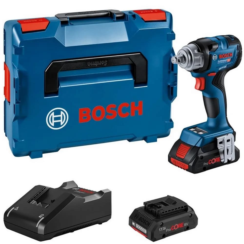 BOSCH Professional GDS18V-330HC Akku Schlagschrauber Set