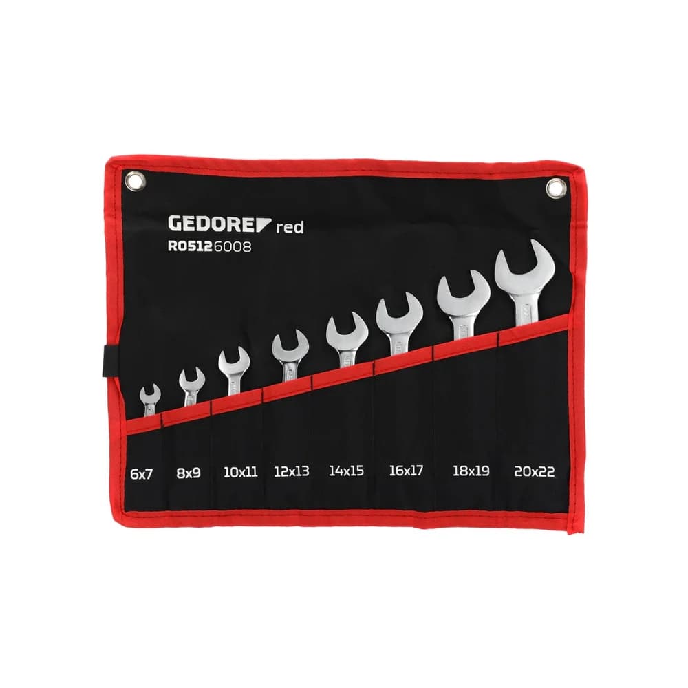 GEDOREred Doppelmaulschlüssel-Satz R05126008