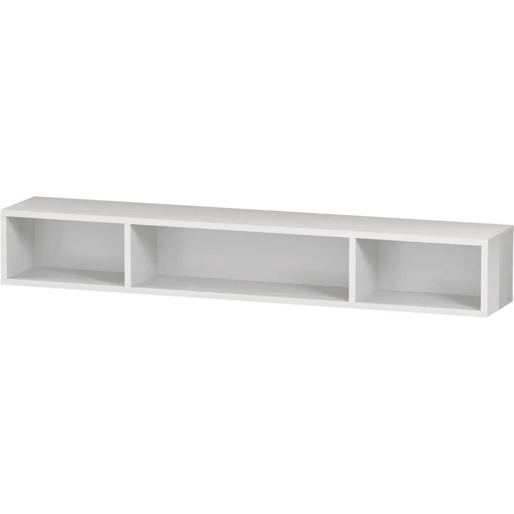 Duravit Regalelement L-Cube 80x14cm, Ei natur, 3 Fächer, horizontal