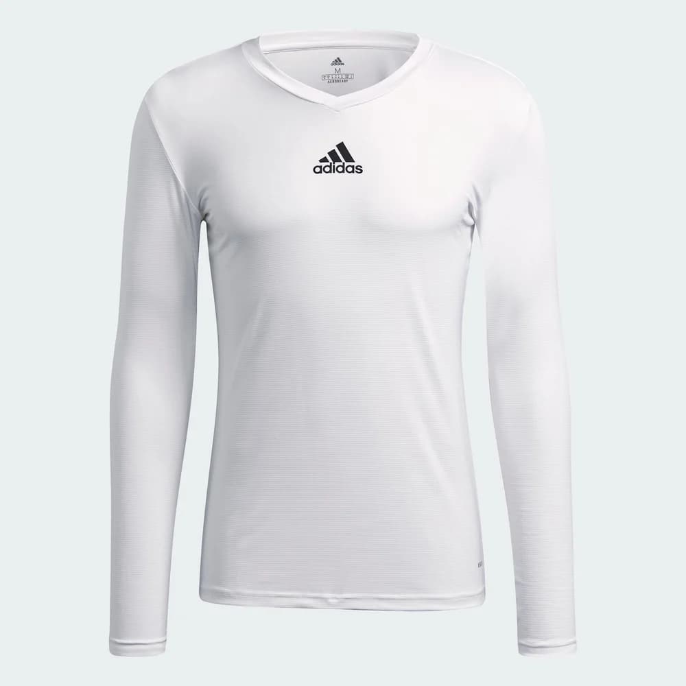 adidas Team Base langarm Funktionsshirt Herren GN5676 - white L