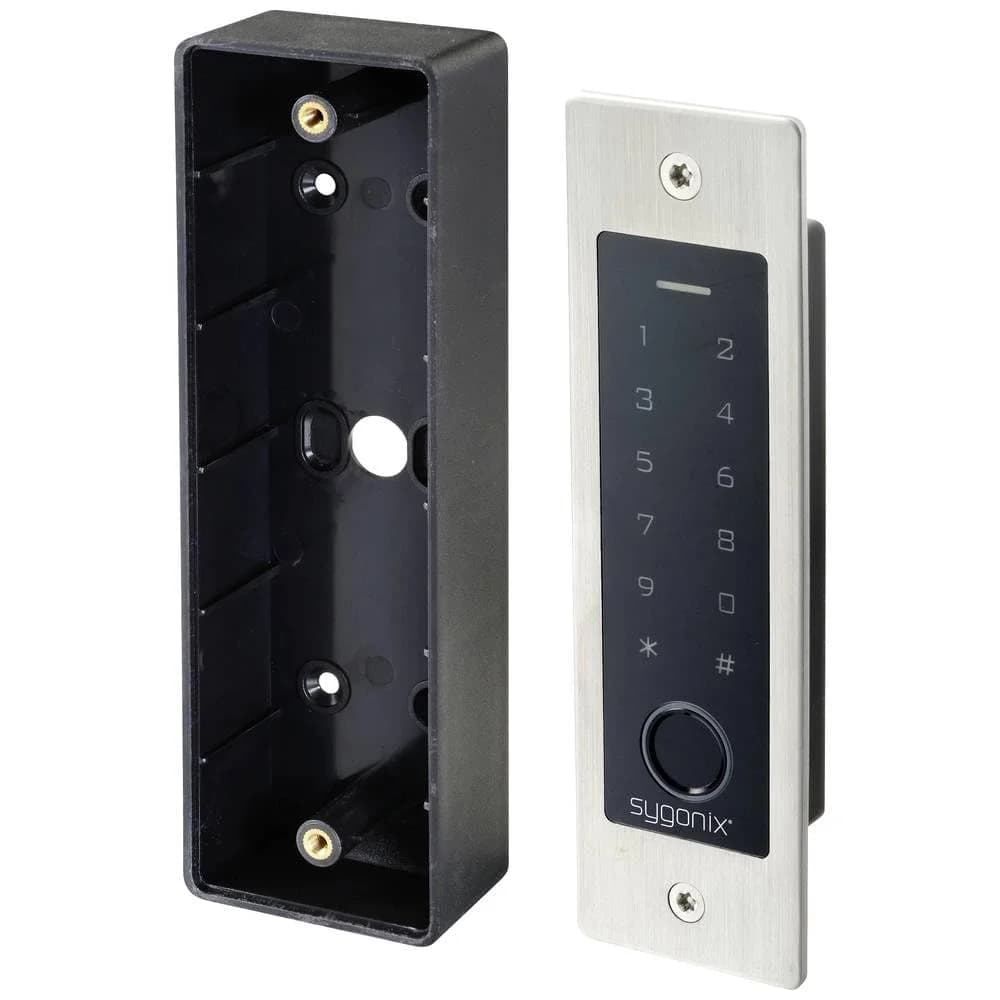 Sygonix Türschließer RFID/Touch/Fingerprint Zutritt S SY-5231014, mit beleuchteter Tastatur
