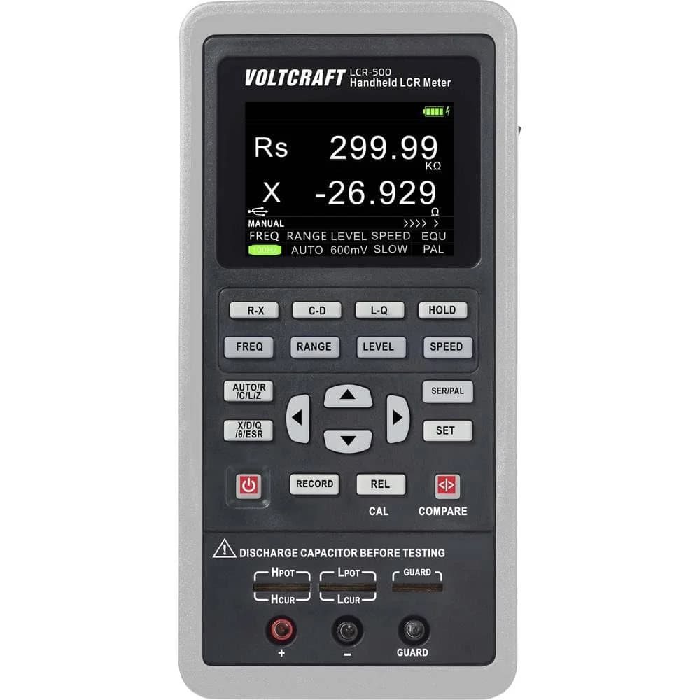 VOLTCRAFT Multimeter LCR Messbrücke digital Anzeige (Counts): 40000 VC-15444850, Datenlogger