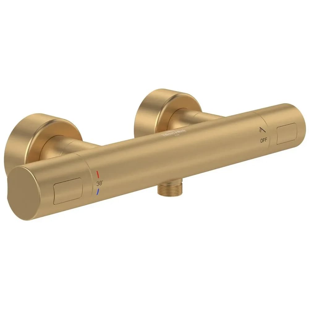 Villeroy & Boch Universal Taps & Fittings Thermostat, Badarmaturen, TVS00001700076, brushed gold