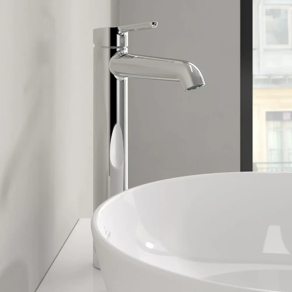 Villeroy & Boch TVW11600300061 Einhebel-WT-Armatur erhöht Skyla - Silber