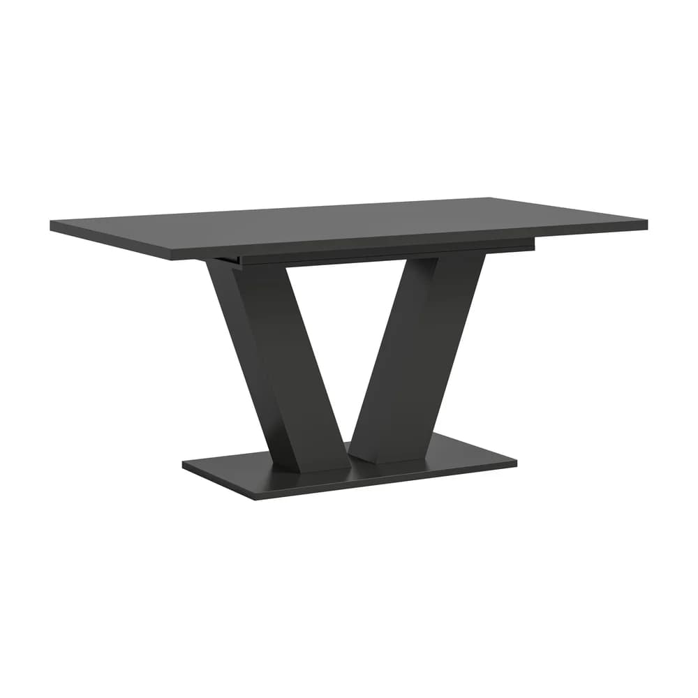 xonox.home Esstisch, Grau Melamin 150x76x90 cm grau