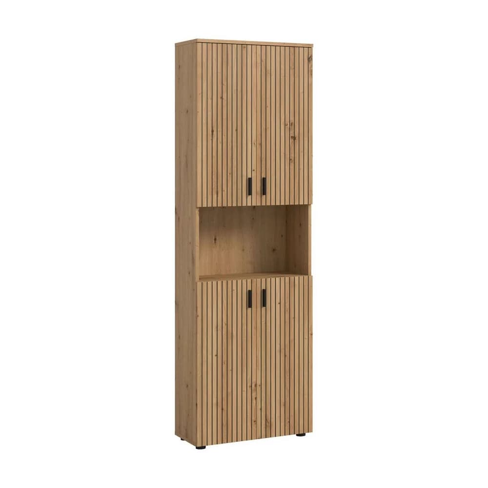 Hochschrank ¦ holzfarben ¦ Maße (cm): B: 60 H: 192