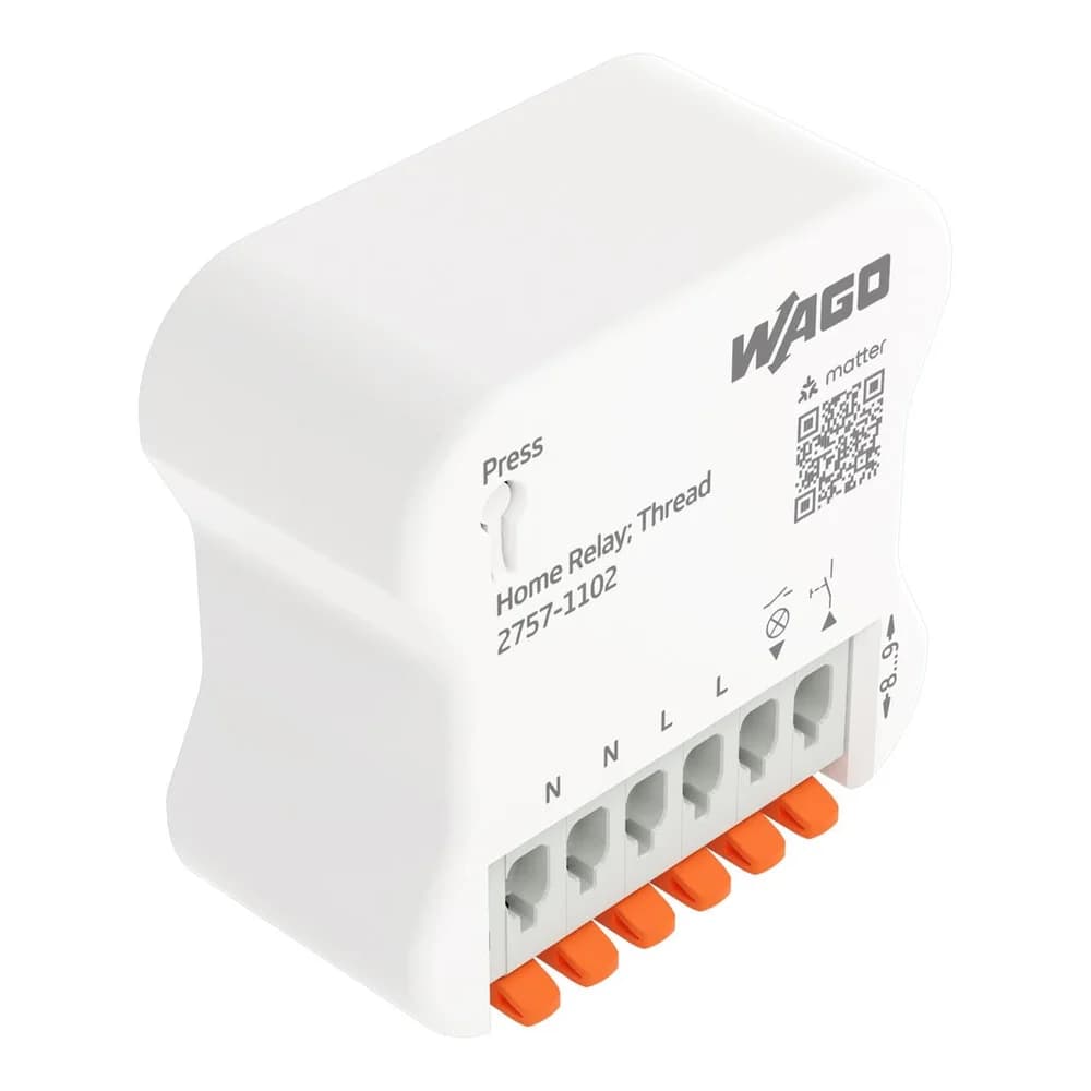 Wago Home Relay, 1DI/1DO, 16 A, Thread