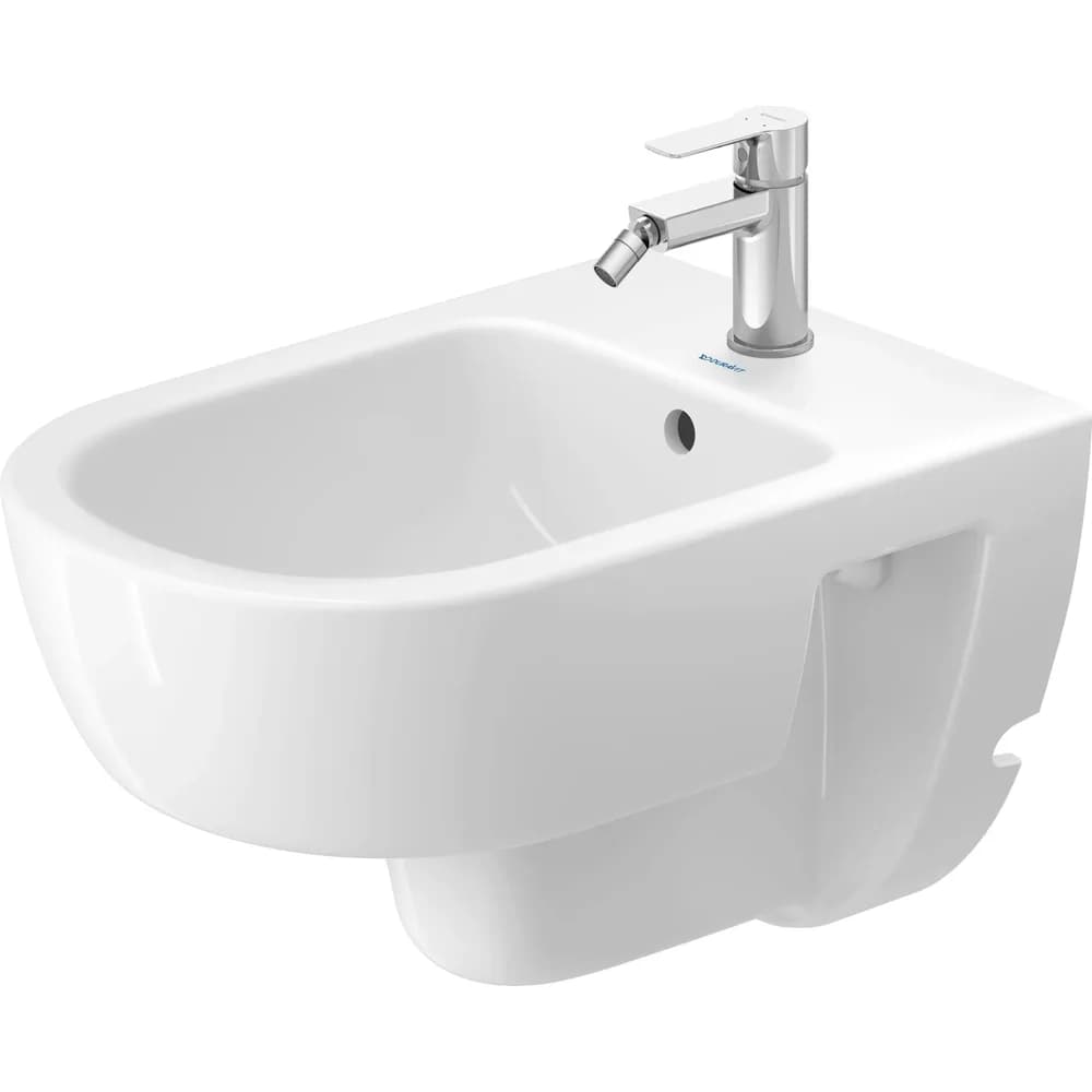 Duravit D-Code Wand Bidet, weiss Hochglanz 2723150000