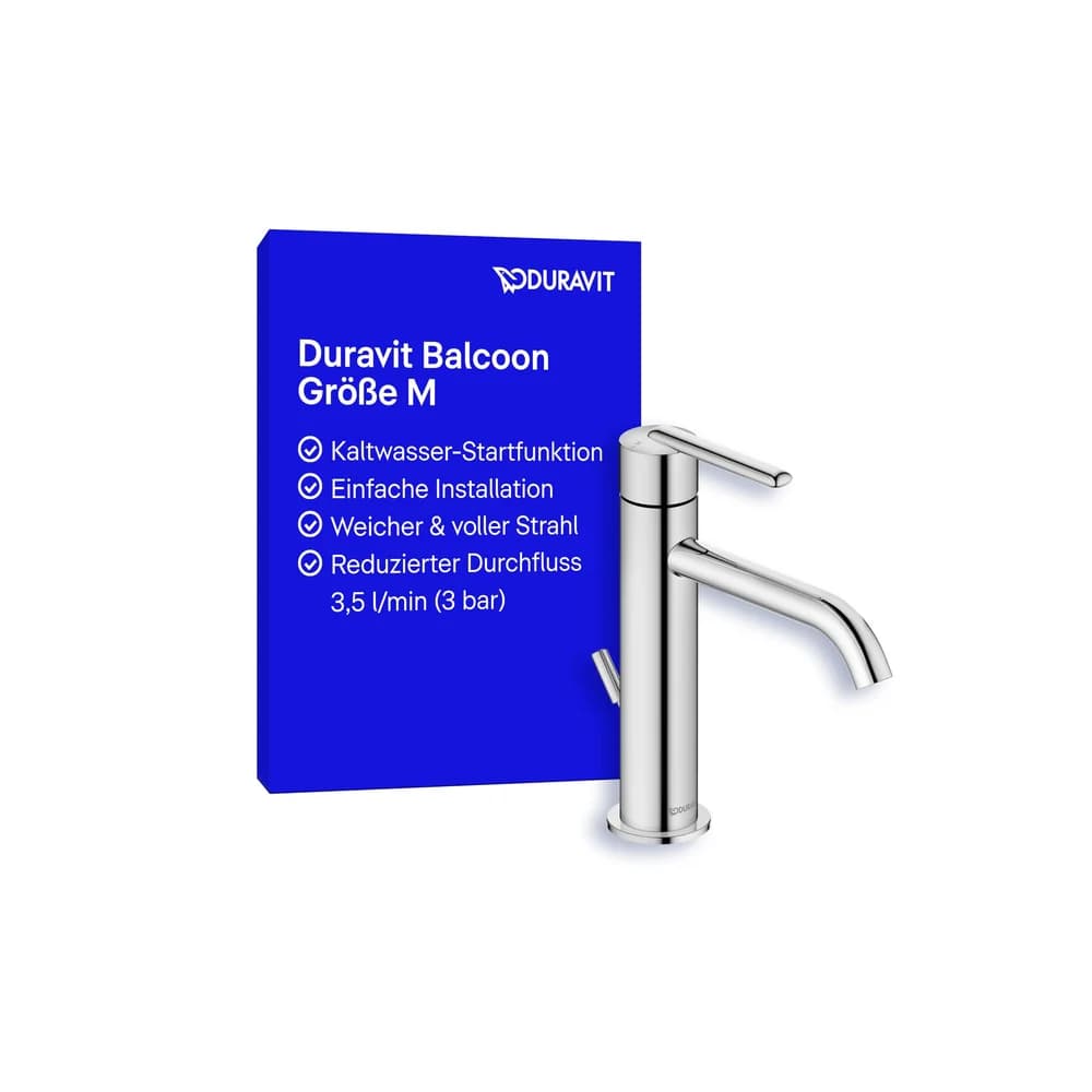Duravit Balcoon Waschtischarmatur M BA1023001010