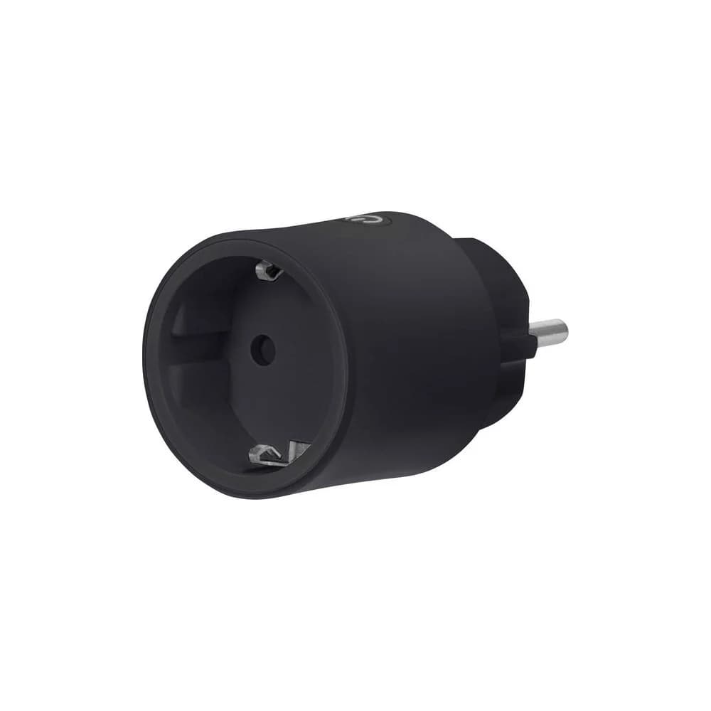 OSRAM SMART+ ZIGBEE Plug EU Black – smarte Steckdose mit Energieverbrauchsmessung 10A 2300W