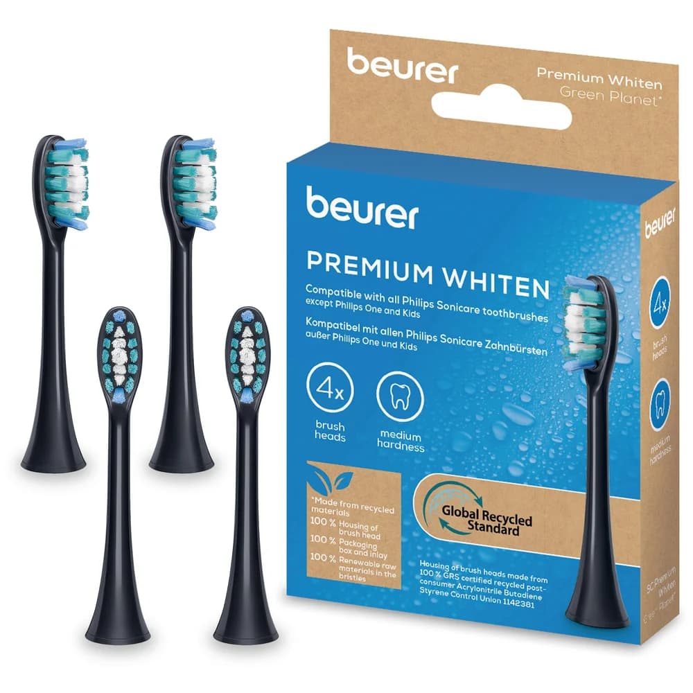 Beurer Bürstenkopf Premium Whiten 4er