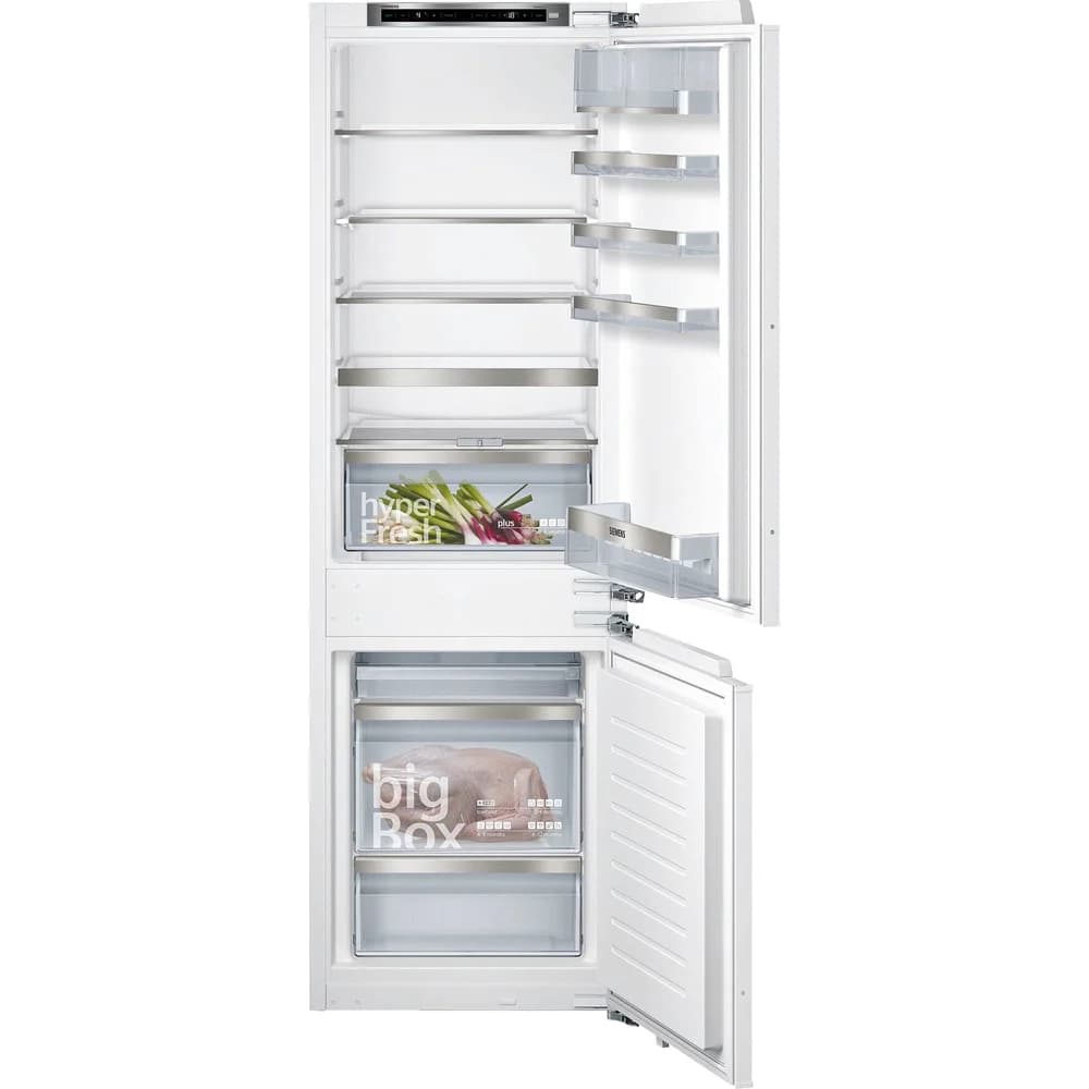 SIEMENS KI86SADE0 iQ500 Kühlgefrierkombination (E, 266 l, 1772 mm hoch, Weiß)