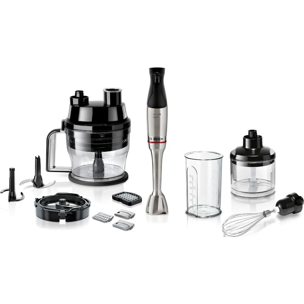BOSCH MSM6M8X1 Serie 6 Ergomaster Stabmixer Stainless steel (1200 Watt)