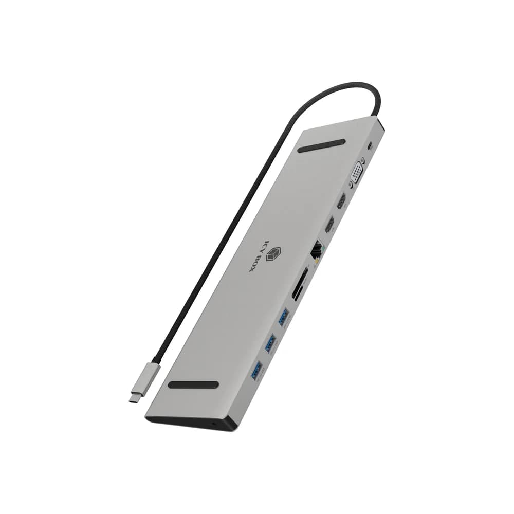 ICY BOX IB-DK2106a-CPD USB Type-C DockingStation with Triple