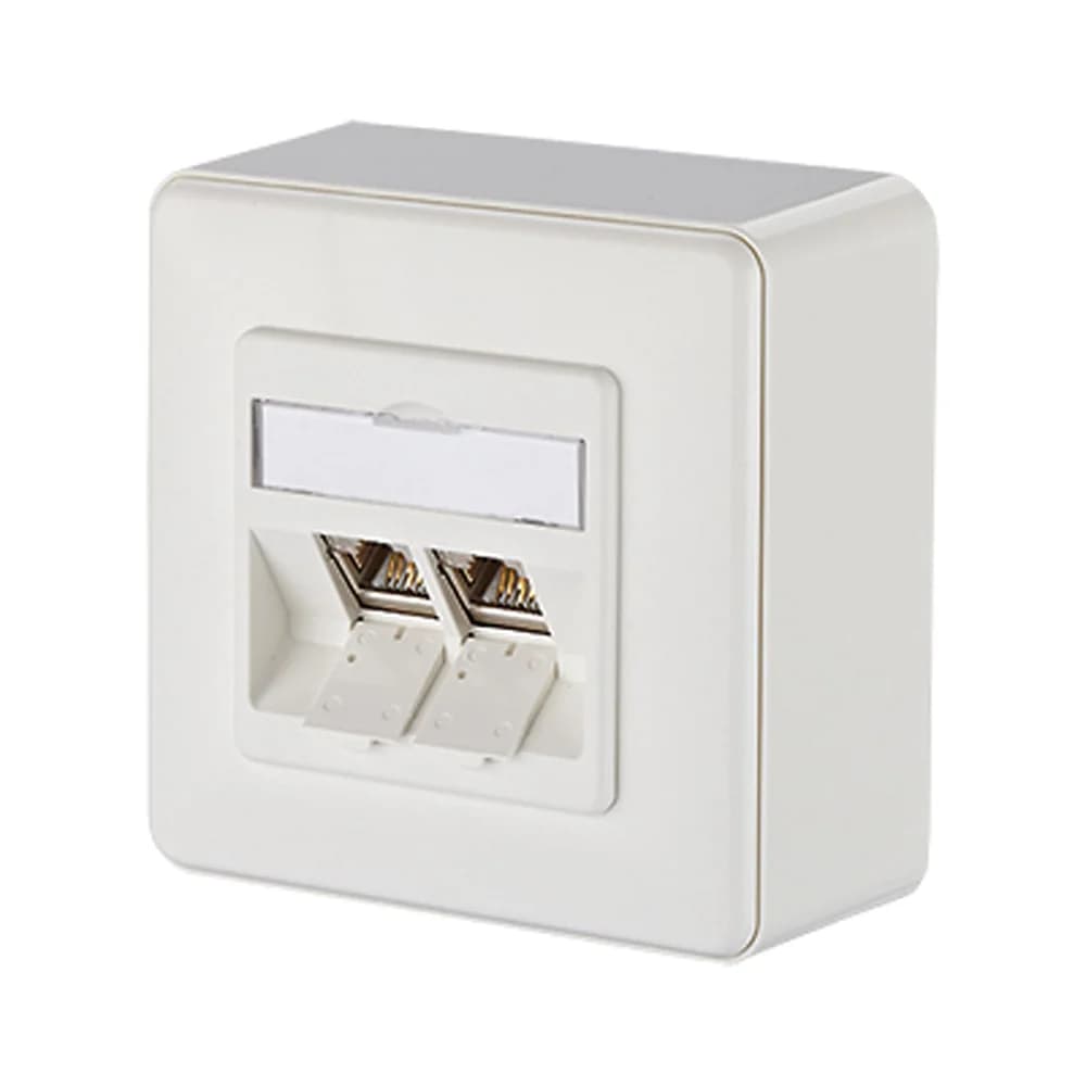 Metz Connect Anschlussdose E-DAT AP 1309120002-E rws
