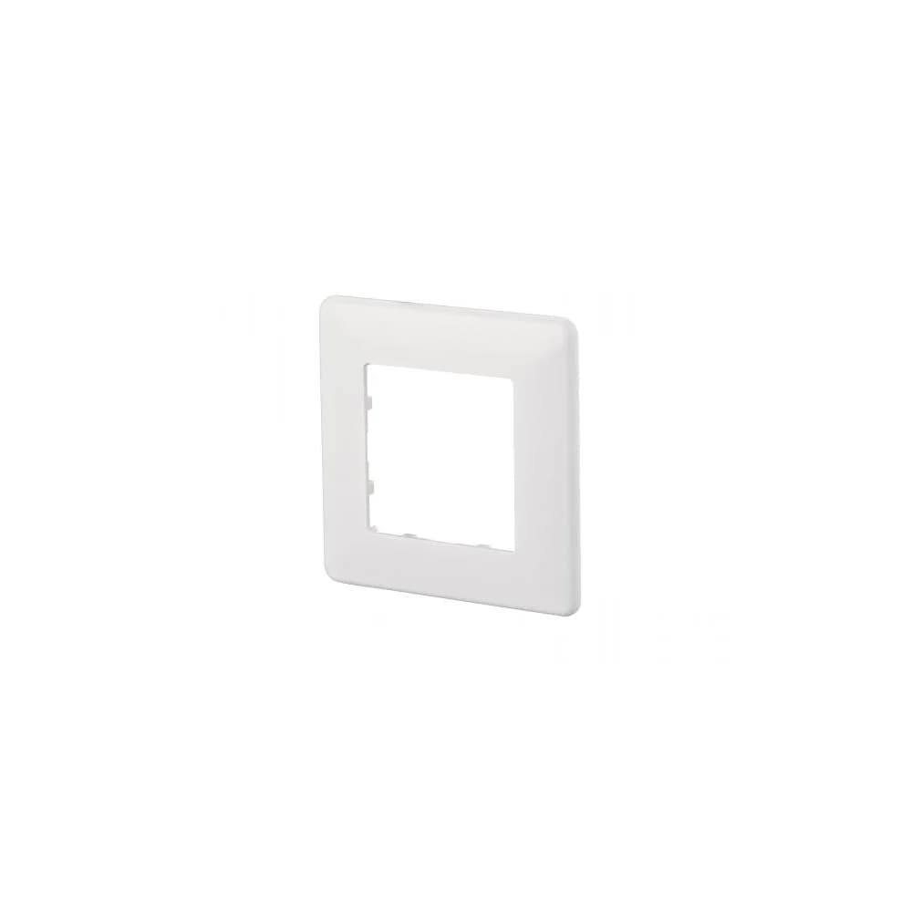 METZ CONNECT Abdeckplatte 80x80 47mm reinweiß