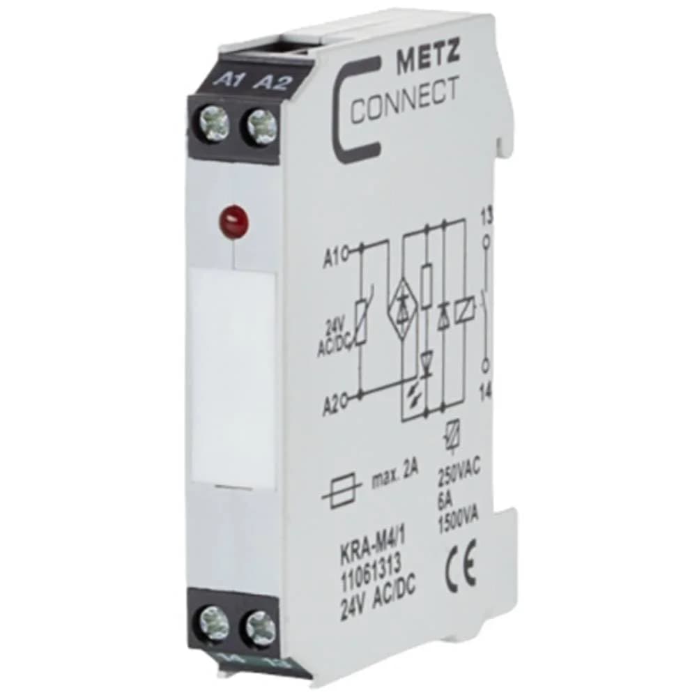 Metz Connect Koppelbaustein KRA-M4/1 24AC/DC
