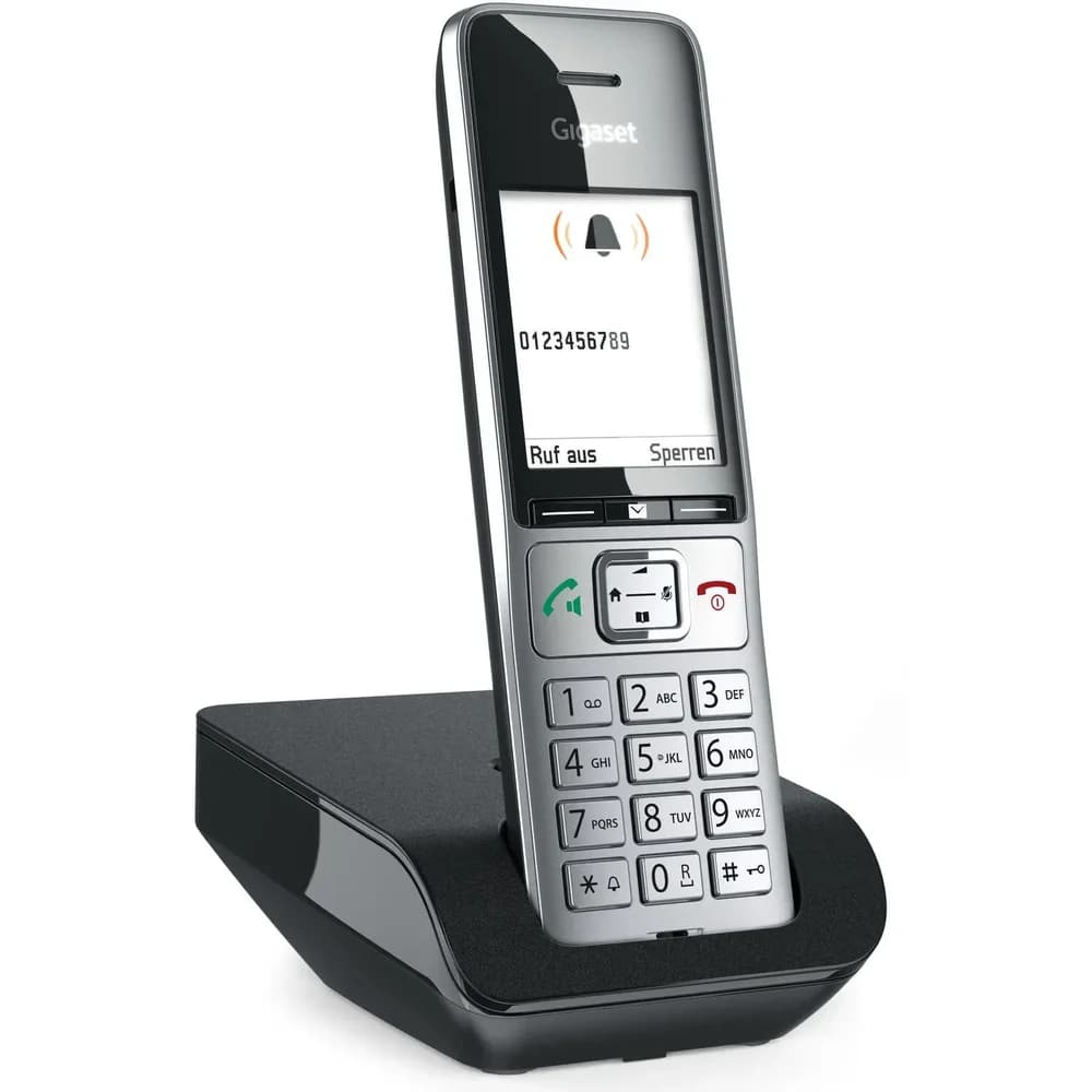 Gigaset COMFORT 500 silver-black