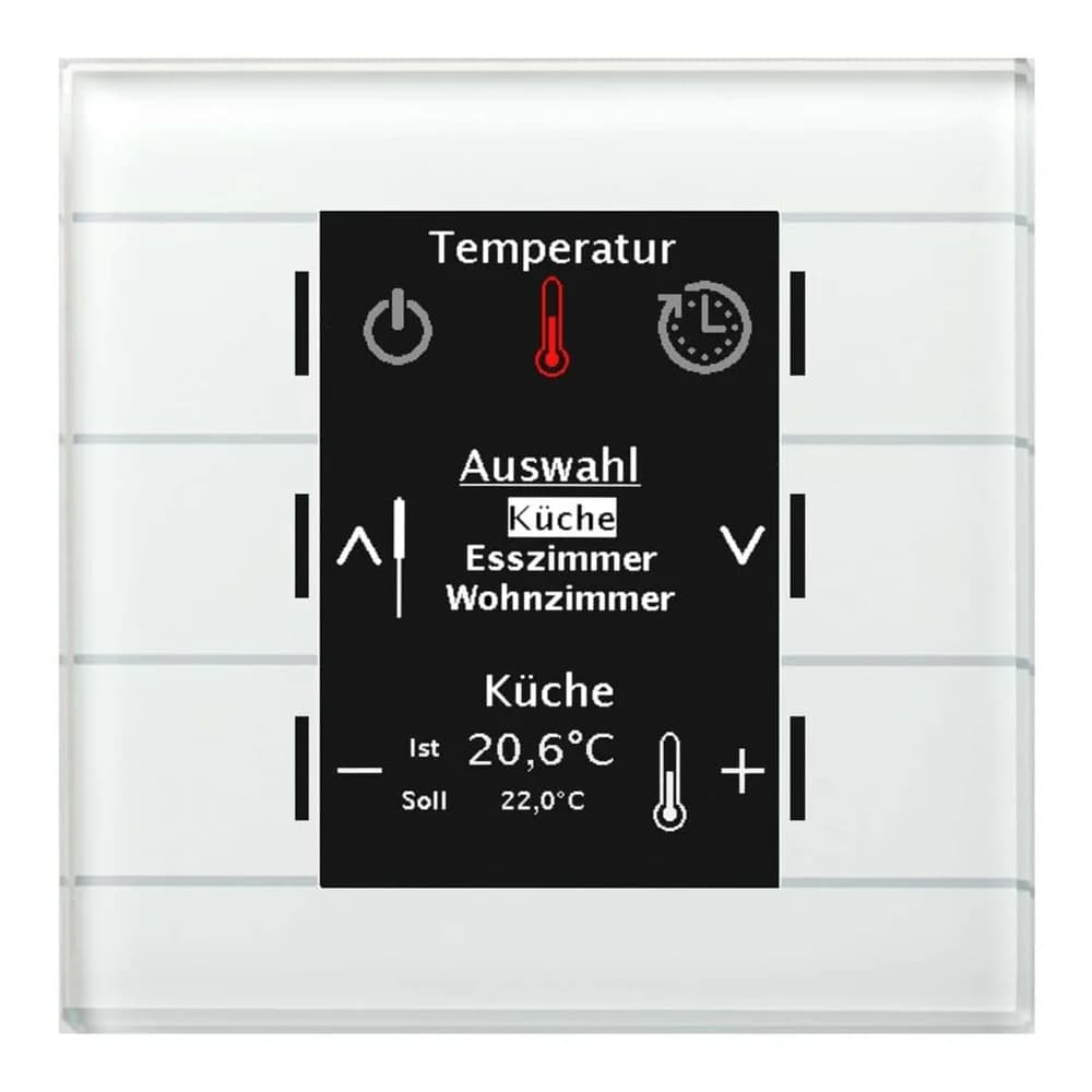 MDT technologies Glas Bedienzentrale Smart BE-GBZW.01