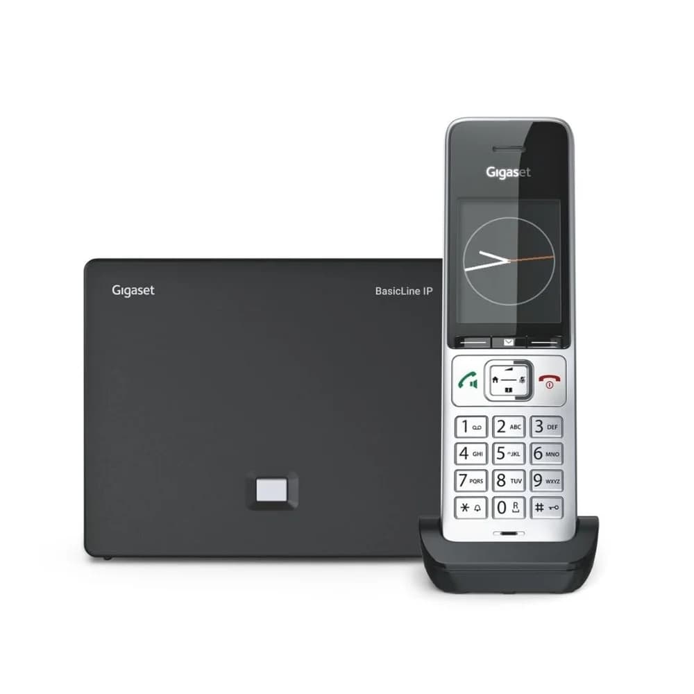 Gigaset BasicLine IP+COMFORT 500HX silber-schwarz