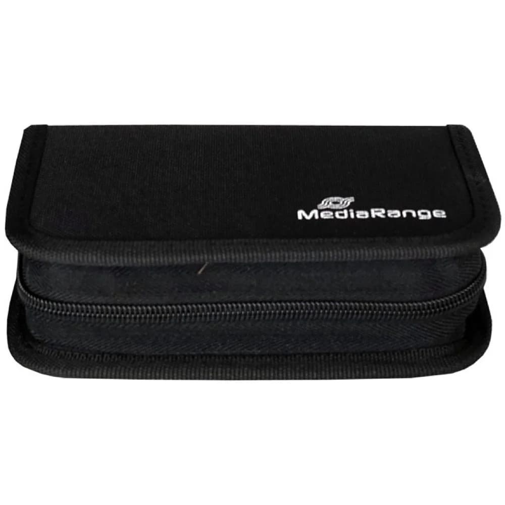 MediaRange BOX99 Speicherkarte-Gehäuse 5 Karten Nylon Schwarz