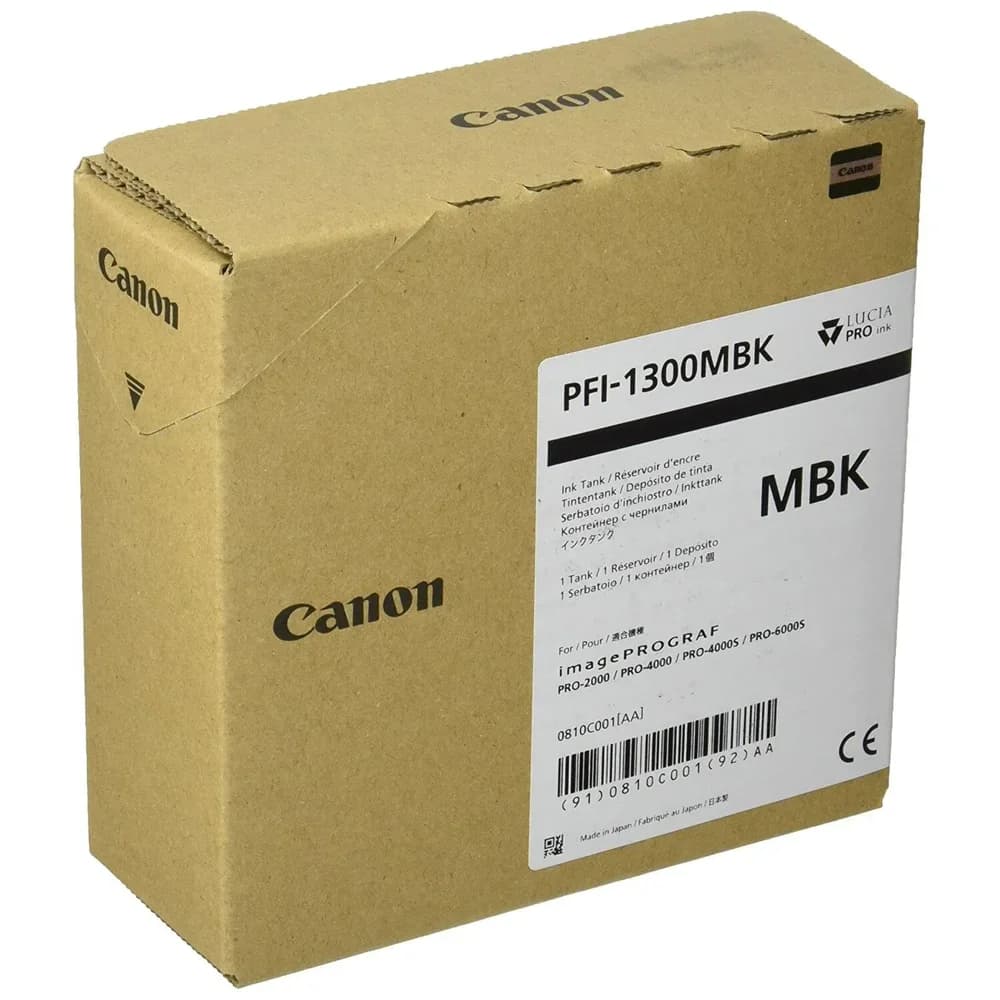 Canon PFI-1300 Tinte matte black 330 ml