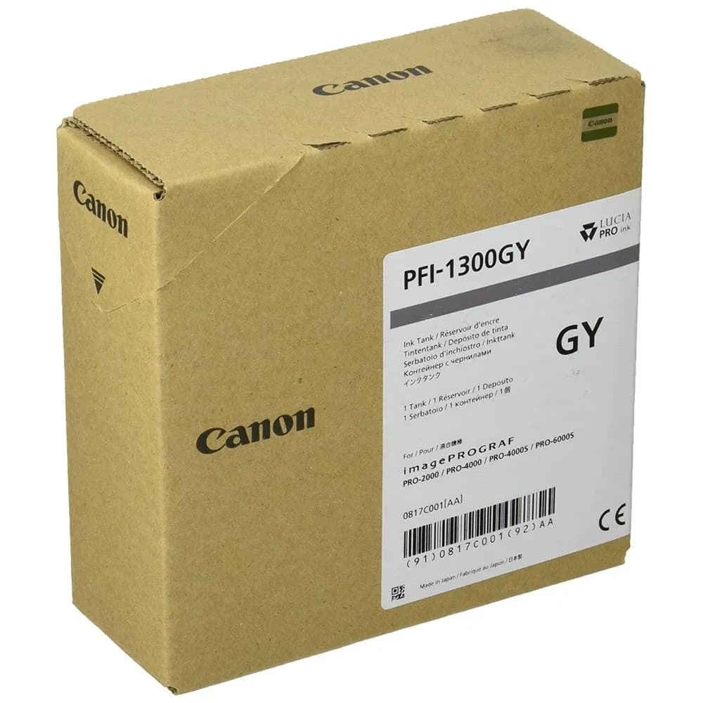Canon PFI-1300 Tinte grey 330 ml