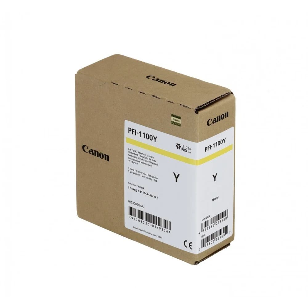 Canon, Druckerpatrone, Pfi-1100y (Y)