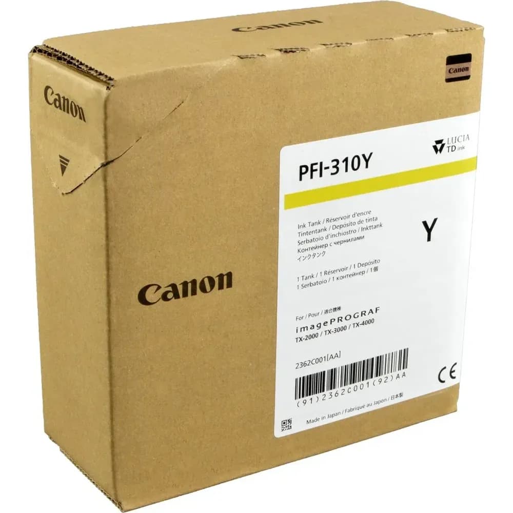 Canon, Druckerpatrone, PFI-310 Y (Y)