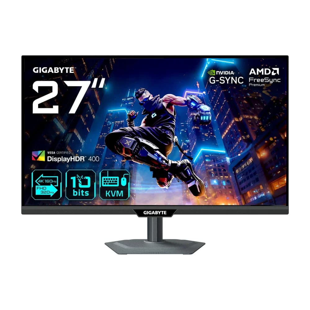 Gigabyte M27UP (3840 x 2160 Pixel, 27"), Monitor, Schwarz