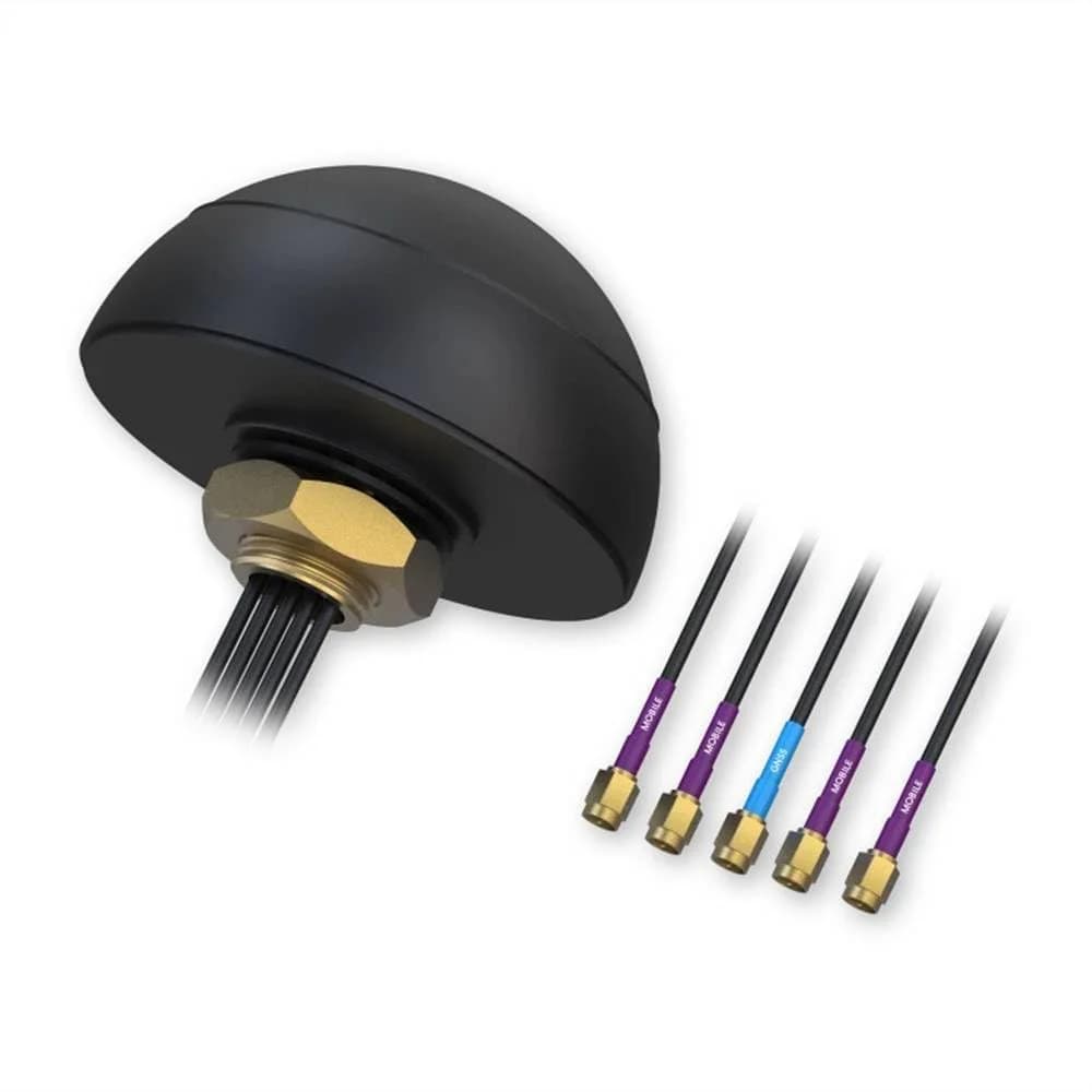 Teltonika PR1KCL28 COMBO QUAD MOBILE GNSS roof SMA antenna WLAN-Repeater schwarz